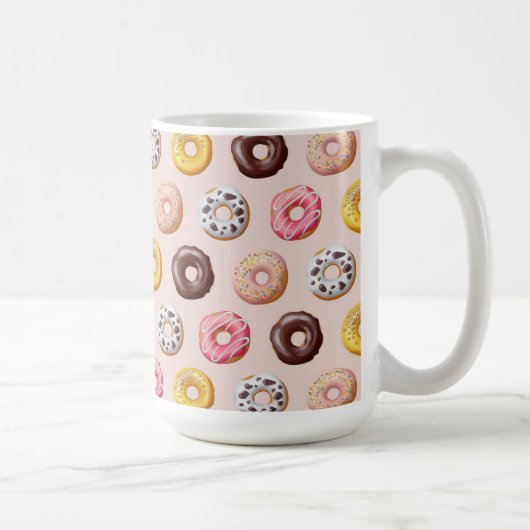 Mug Motif Boutique de boulangerie Donut (Droite)