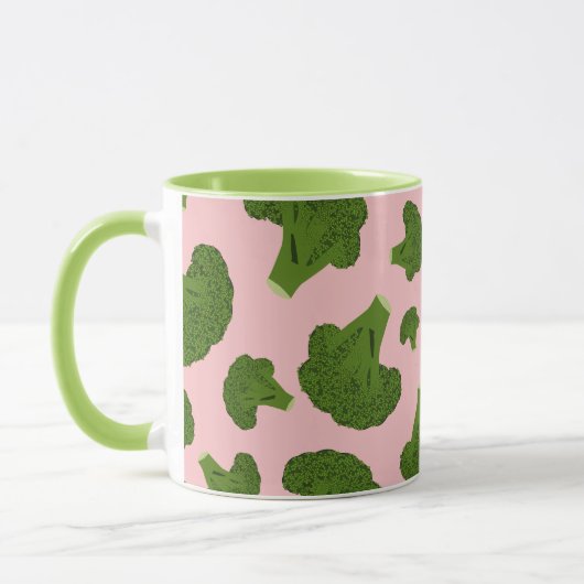 Mug Motif Broccoli (Gauche)