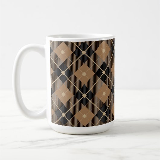 Mug Motif Brown  à la mode (Gauche)