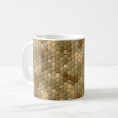 Mug Motif Brown de peau de serpent (Devant gauche)