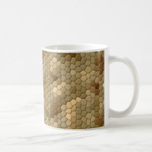 Mug Motif Brown de peau de serpent
