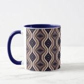 Mug Motif Brown foncé unique (Gauche)