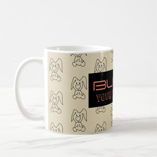 Mug Motif BUNNY (Gauche)