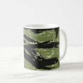 Mug Motif Camo Tiger Vert (Devant droit)