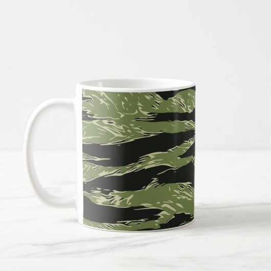 Mug Motif Camo Tiger Vert (Gauche)