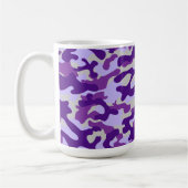 Mug Motif camouflage violet  (Gauche)