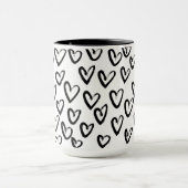 Mug Motif cardiaque de peinture AVC (Centre)