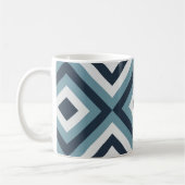 Mug Motif Carré bleu (Gauche)