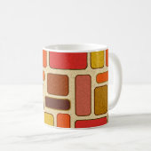 Mug Motif Carré d'art moderne (Devant droit)