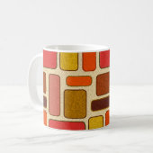 Mug Motif Carré d'art moderne (Devant gauche)