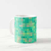 Mug Motif Carré multicolore (Devant gauche)