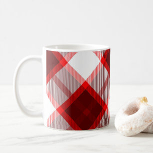 Mug Motif carreaux rouges