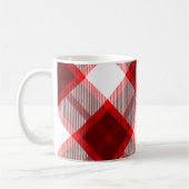 Mug Motif carreaux rouges (Gauche)