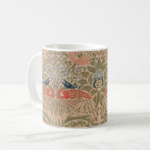 Mug Motif célèbre des oiseaux de William morris (Devant gauche)