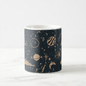 Mug Motif céleste de l'espace vintage (Centre)