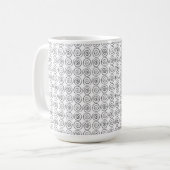 Mug Motif celtique à double spirale (Devant gauche)