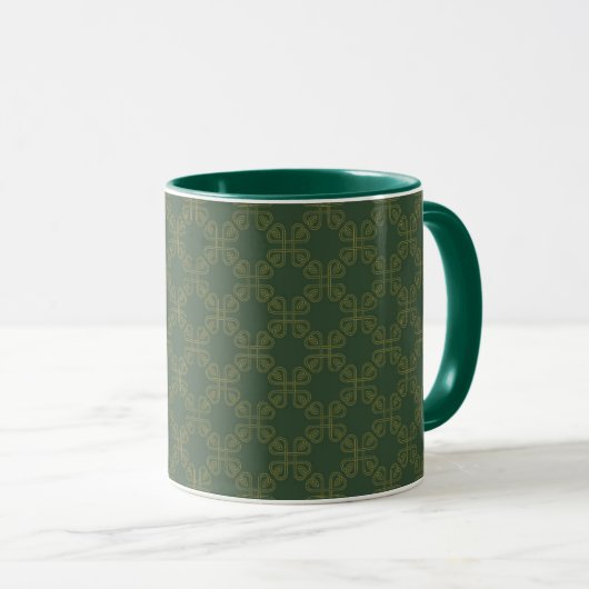 Mug Motif celtique de conception (Devant droit)