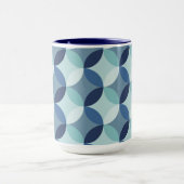 Mug Motif Cercle bleu (Centre)
