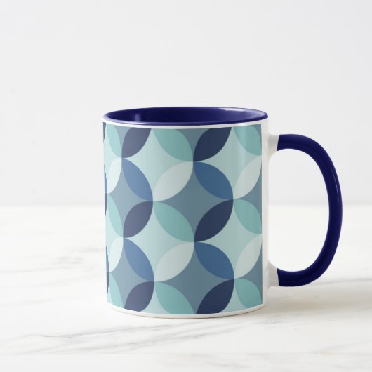 Mug Motif Cercle bleu (Droite)