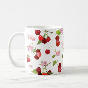 Mug Motif cerise 1
