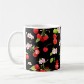 Mug Motif cerise 2 (Gauche)