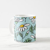 Mug Motif Chamomile tiré à la main (Devant gauche)