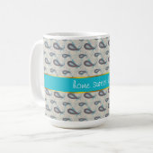 Mug Motif Champagne Paisley (Devant gauche)