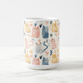 Mug Motif chaton pastel mignon (Centre)