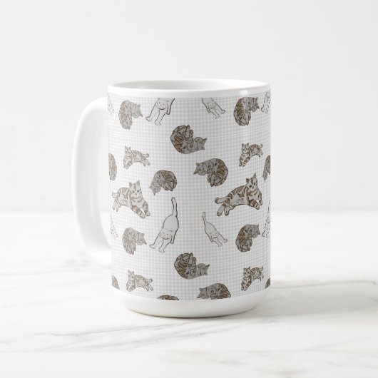 Mug motif chats (Devant gauche)