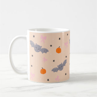 Mug motif chauve-souris Halloween automne mignon