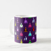 Mug Motif Cheval Jockey Soie (Devant gauche)