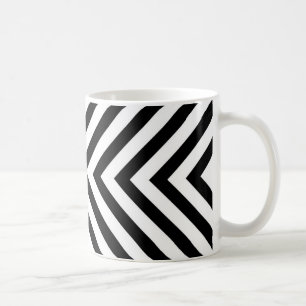 Mug Motif Chevron Abstrait moderne