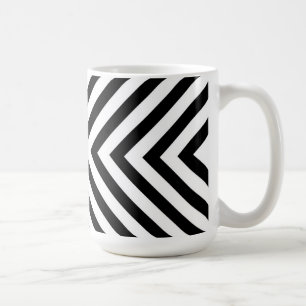 Mug Motif Chevron Abstrait moderne