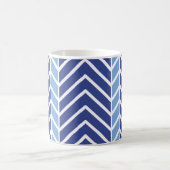 Mug Motif Chevron Bleu (Centre)