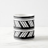 Mug Motif Chevron noir et blanc (Centre)
