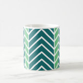 Mug Motif Chevron Sarcelle (Centre)