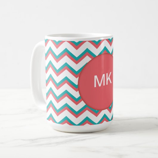 Mug Motif Chevron Sud-Ouest (Devant gauche)