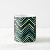 Mug Motif Chevron Tribal Tribal Noir Monogramme (Centre)