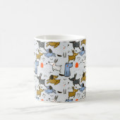 Mug Motif chien mignon Doodle (Centre)