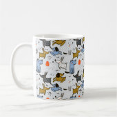 Mug Motif chien mignon Doodle (Gauche)
