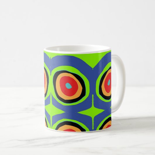 Mug Motif circulaire (Devant droit)