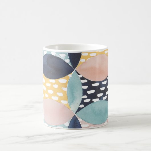 Mug Motif circulaire Abstrait (Centre)