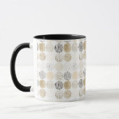 Mug Motif circulaire Abstrait neutre (Gauche)