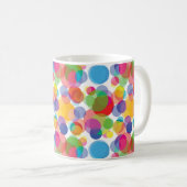 Mug Motif circulaire coloré (Devant droit)