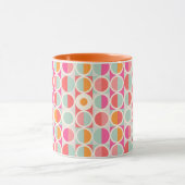 Mug Motif circulaire rose chaud (Centre)