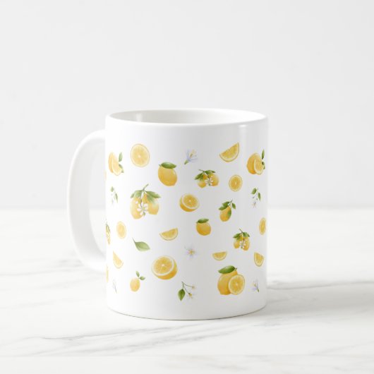 Mug Motif citron (Devant gauche)