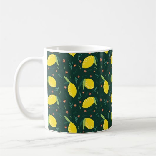 Mug Motif citron (Gauche)