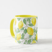Mug Motif citron (Devant gauche)