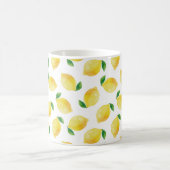 Mug Motif citron aquarelle (Centre)