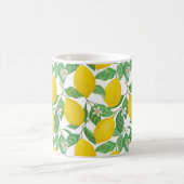 Mug Motif citron blanc jaune (Centre)